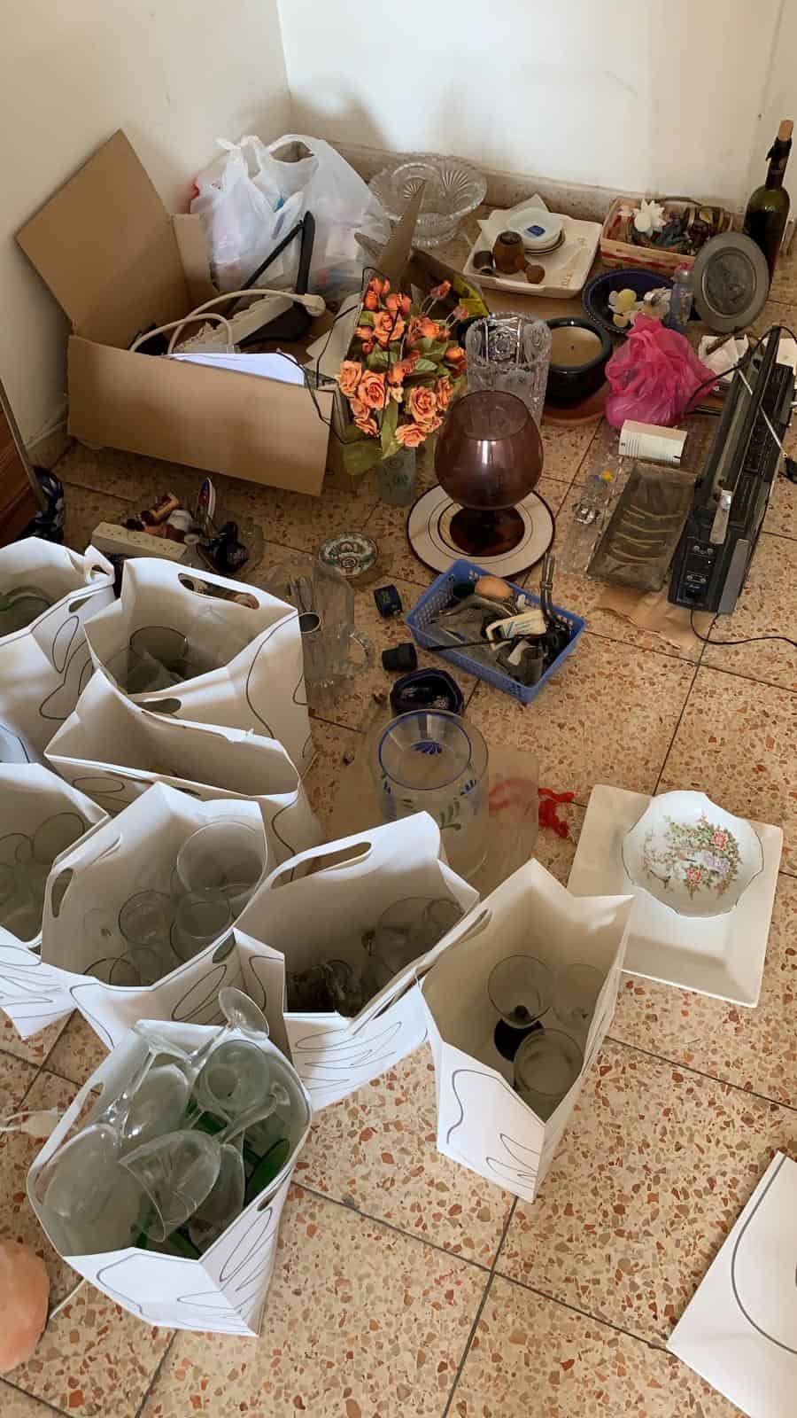 פינוי תכולת דירה לתרומה